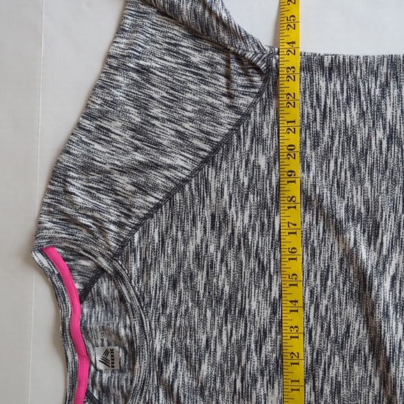 RBX Performance Long Sleeve Top PLUS 1X Black White - Picture 10 of 12